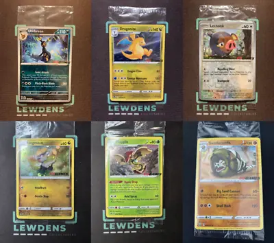 EB Games Stamp Sealed Promo Pokemon - Umbreon Lechonk Dragonite Jangmo-O Flapple • $154.42