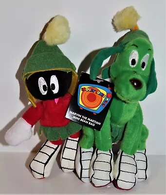 Looney Tunes MARVIN The MARTIAN & K9 Mini Bean Bag PLUSH Warner Bros Store • $7.50