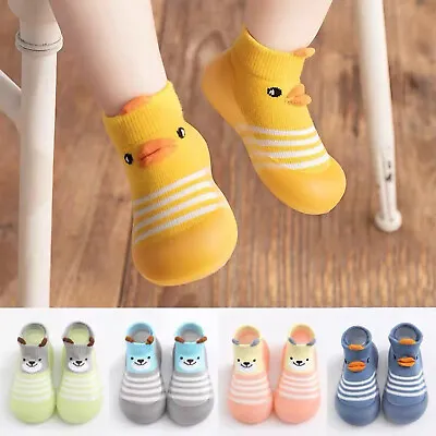 Baby Soft Rubber Sole Shoes Anti-Slip Floor Non-slip Socks Toddler Cartoon Shoes • $17.63