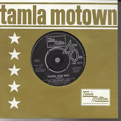 Undisputed Truth  Higher Than High  7  Vinyl Northern Soul Tamla Motown TMG 1014 • £3.99