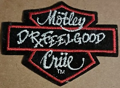 Motley Crue Dr. Feelgood 1990s Embroidered Iron On Patch • $35