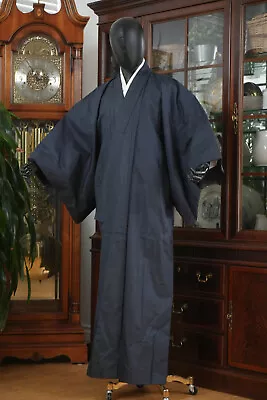 Dear Vanilla Japanese Kimono Men's Robe Gown Authentic Japan Vintage Mint • $59