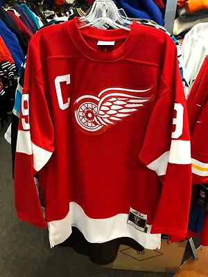 Gordie Howe Detroit  Red Wings 1960  Jersey Mitchel & Ness Throwback Nhl   Red • $199.99