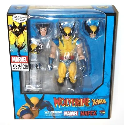 Medicom Toy Mafex No.096 Wolverine Comic Ver. PVC ABS Action Figure X-MEN New • $130.20