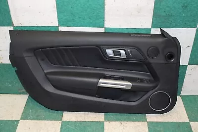 15-19 MUSTANG Black Driver LH LF Front Interior Door Trim Panel OEM Factory OE • $145.99