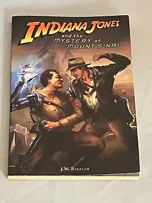 Indiana Jones And The Mystery Of Mount Sinai By J W Rinzler • $33