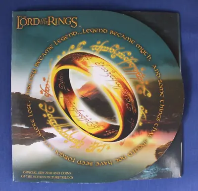 2003 New Zealand Uncirculated $1 Coin X 3  Lord Of The Rings  In Card Folder • £32.50
