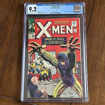 $4250 • Buy X-Men #14 (1965) - 1st Sentinels! - CGC 9.2!