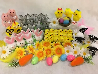 Easter Decorations Bunny Lamb Chick Bonnet Hat Arts & Crafts  -Various Options • £3.89