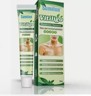 6x Sumifun Vitiligo Care Cream Skin Vitiligo Psoriasis Leukoplakia Reduce Spot • $59.99