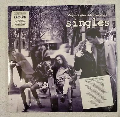 Singles (Original Motion Picture Soundtrack) 2 LP Vinyl 2017 Bonus CD • $34.99