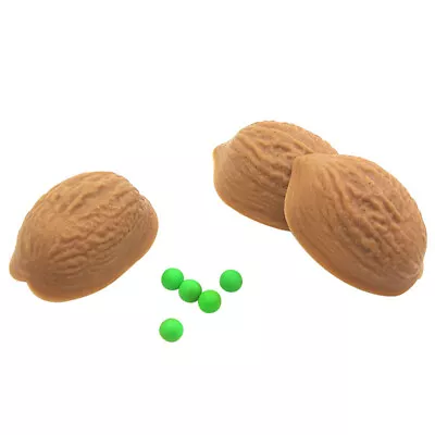 Three Shell Game 3 Walnut Shell And 5 Soft Ball Shell Trick Zhus Wizard Magic • £5.22