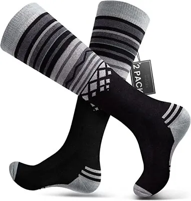Ski Socks 2-Pack Merino WoolOver The Calf (OTC)Non-Slip Cuff For Men &WomenNEW • $29.99