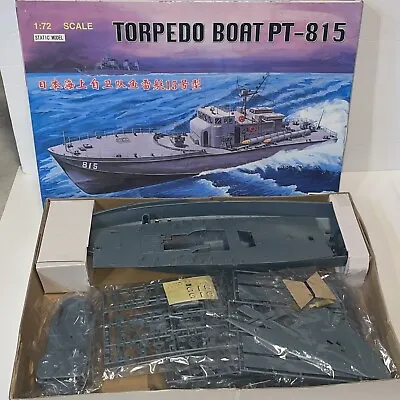 $38.24 • Buy Motorized Torpedo Boat PT-815 1/72 Scale Open Box