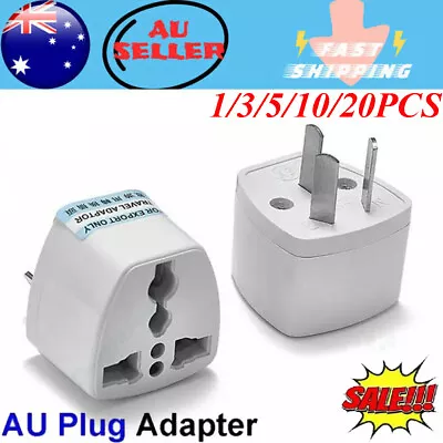 1-20Pc US UK EU Universal To AU Australia AC Power Adapter Plug Travel Converter • $6.99