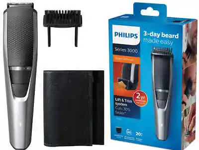 $69.95 • Buy Philips BT3216/14 Cord/Cordless Stubble Beard Trimmer/Body Hair Groomer