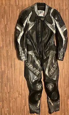 Motorcycle Leathers 1 Piece Racing Suit. Size 42 Us. Armored. Fieldsheer • $200