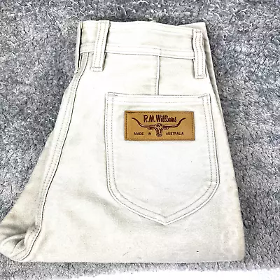 RM Williams Moleskin Jeans Vintage Size 8 Denim Womens Made In Australia • $38
