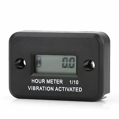 Digital Vibration Hour Meter Operating Hour Meter Hour Meter Motorcycle DA • $13.05