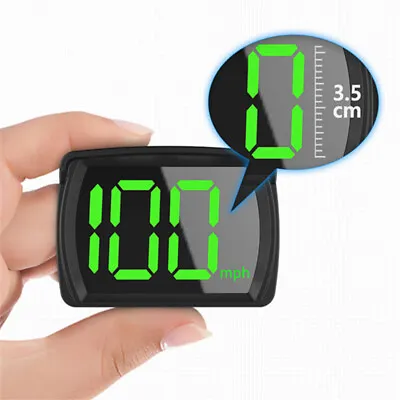 $17 • Buy NEW HUD GPS Head Up Display Speedometer Odometer Car Digital Speed MPH Universal
