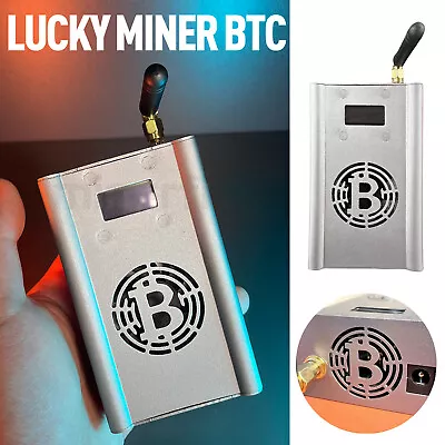 Miner BTC Bitcoin Miner WIFI Solo Miner 320GH/S SHA-256 18W Crypto Algorithm • $232.97