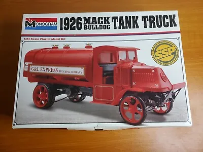 Monogram 85-7539 Mack Bulldog Tank Truck 1:24 Model Kit (PARTS FACTORY SEALED) • $113.49