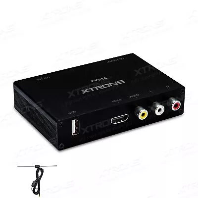 Car DVB-T2 DVB-T Freeview Digital TV Receiver Automobile DTV Box Tuner HDMI USB • £65.99