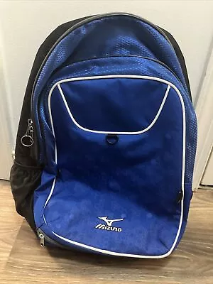 Mizuno Aerostrap Backpack Blue Softball Soccer Bag Camping Hiking Multi Purpose • $18