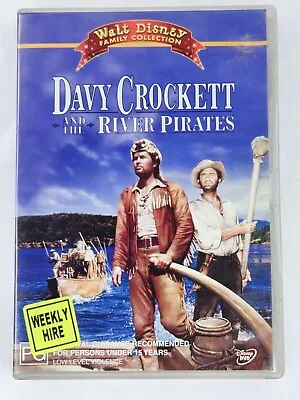 Davy Crockett And The River Pirates (DVD 1956)  Ex Rental Region 4 • £5.89