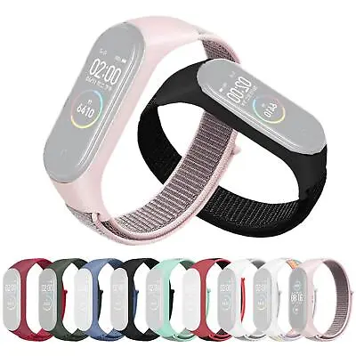  For Xiaomi Mi Band 5 6 7 Fitness Bracelet Sport Wristband Strap Watch GX O2D5 • $4.61