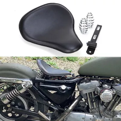 For Yamaha V-Star 250 650 950 1100 1300 Bobber Spring Solo Seat Bracket Black • $73.11