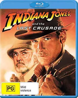 Indiana Jones And The Last Crusade Blu-ray • $21.79