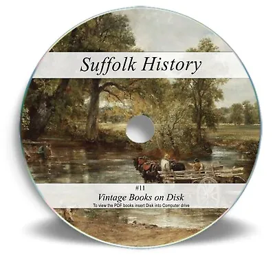 £4.30 • Buy 165 Rare Suffolk England History Books On DVD- Old Parish Registers Genealogy 11