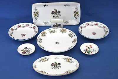 Minton Bone China Assortment - Winter Harvest Summer Bouquet Avignon Meadow • £6.99