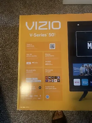 VIZIO V505-J09 50 Inch Class 4K LED Smart TV Dolby Vision HDR V Series HDMI... • $300