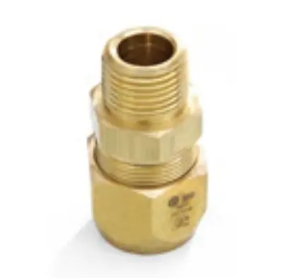 TracPipe® AutoSnap® FGP-SFST-500 1/2  MNPT Brass Straight Adapter CounterStrike • $15.99