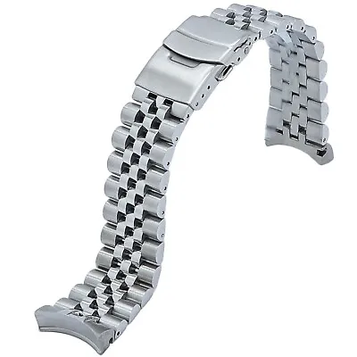 316L Solid Jubilee Stainless Steel Watch Band Made For Seiko SKX007/009/011 Dive • $32