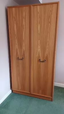 G-plan (1980s) 2-door Oak Wardrobe Used • £65