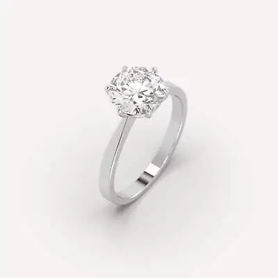 2 Carat Round Cut Engagement Ring | IGI E/VVS2 Lab Grown Diamond In 950 Platinum • $3740