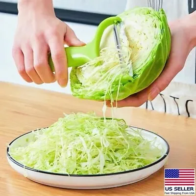 Stainless Steel Potato Peeler Cabbage Lettuce Head Grater Shredder Slicer Salad • $6.49