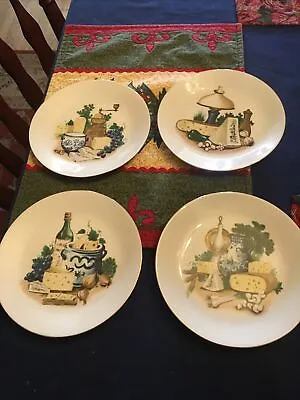 4 Kahla Porcelain Dessert/Salad Plates - 7.5  • $20