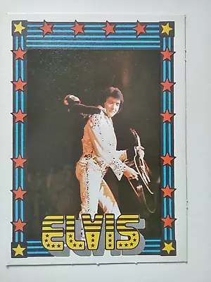 1978 Monty Gum Elvis Presley Trading Card White Jumpsuit Monkey On Back • $2.45