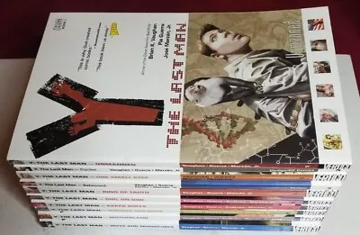 Y The Last Man - TPB Complete Set Lot Of 10 - #s 1 2 3 4 5 6 7 8 9 10 • $39.99