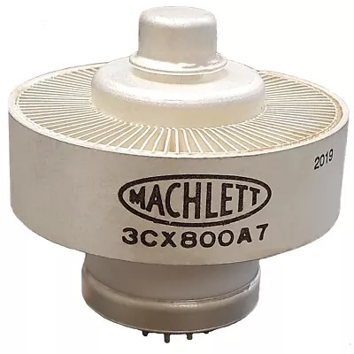 Machlett 3CX800A7 Ceramic/Metal High-Mu Power Triode - 1 Year Warranty • $925