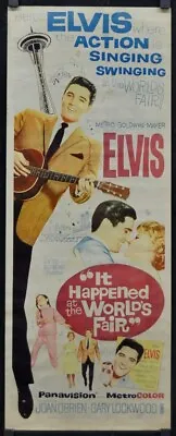 It Happened At The World's Fair 1963 ORIGINAL 14X36 MOVIE POSTER ELVIS PRESLEY • $300