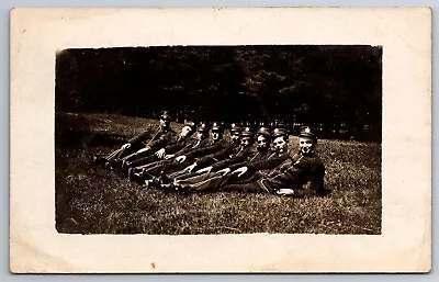 Vintage Postcard WI Markesan Marching Band In Uniforms RPPC  -5334 • $8.10