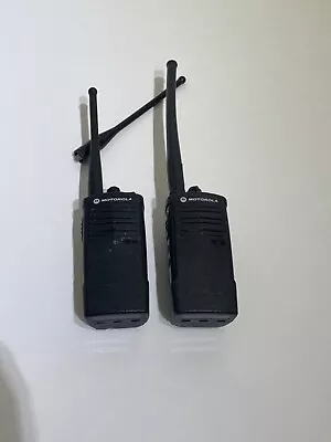 Bulk Lot Of (2) | Motorola RDU 4100 Two-Way Radios | RU4100BKN98A | Sold AS-IS • $138