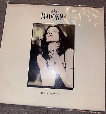 Madonna Like A Prayer Vinyl Promo Canada 1989 7  Record Rare PRO 75397 45RPM • $37.89