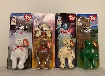 Ronald McDonalds House Charities Ty Collection Of 4 Bears RARE ONLY 4000 Each • $150