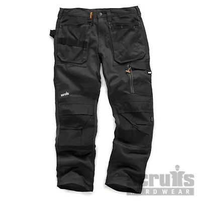 £24.99 • Buy Scruffs 3d Trade Work Trousers Graphite 30r Knee Pockets Hard Wearing T51984
